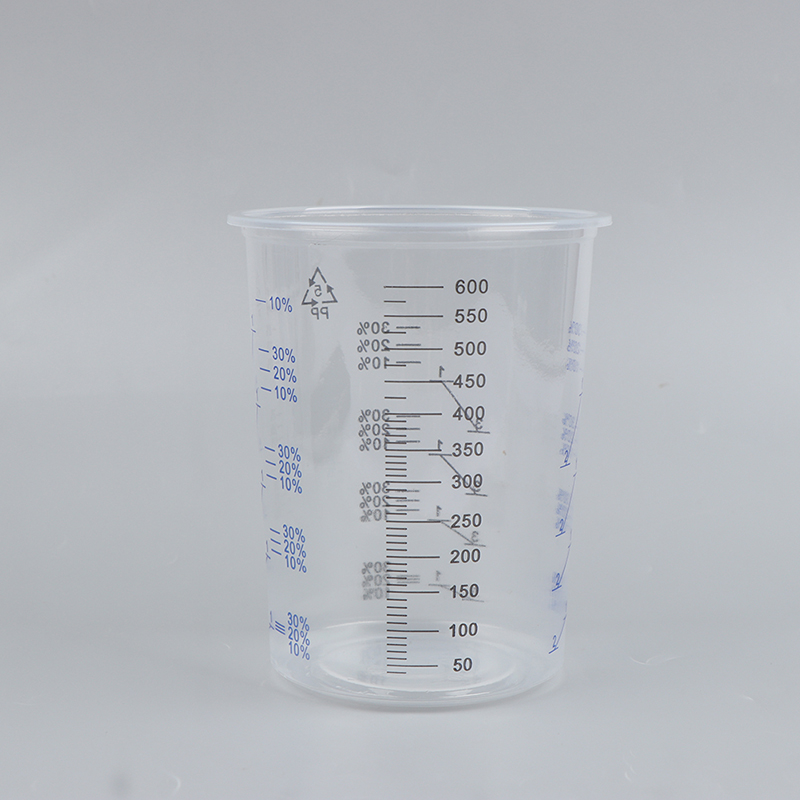 Plastic Cup 50Pcs - Set di 50 Bicchieri Calibrati in
