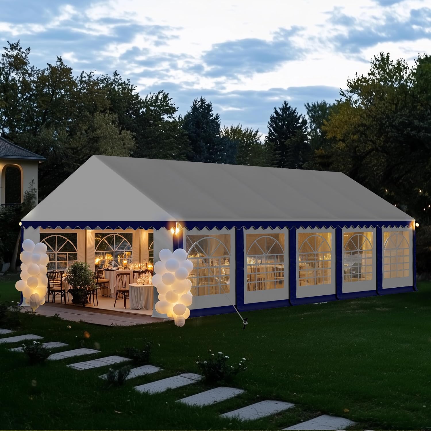 Event & Party Supply - Tenda per Feste 16x32ft, Tende per