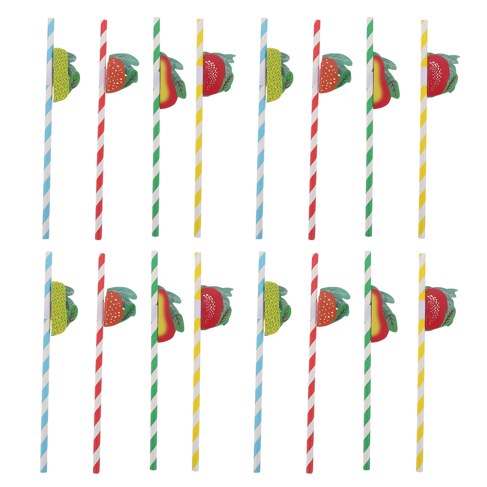 50 cannucce di carta colorate  - Paper Straw Color recensione e prezzo