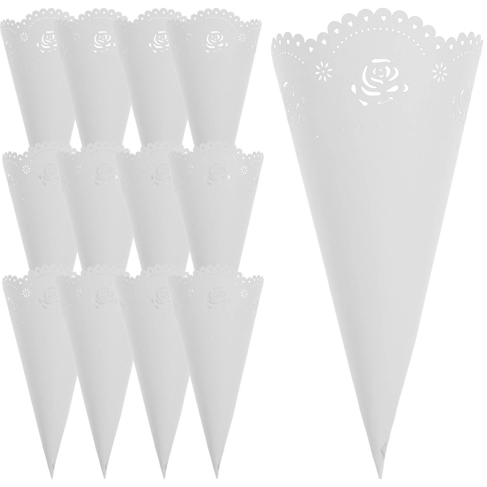 20 coni di coriandoli di carta - Papercraft Supply Confetti recensione e prezzo