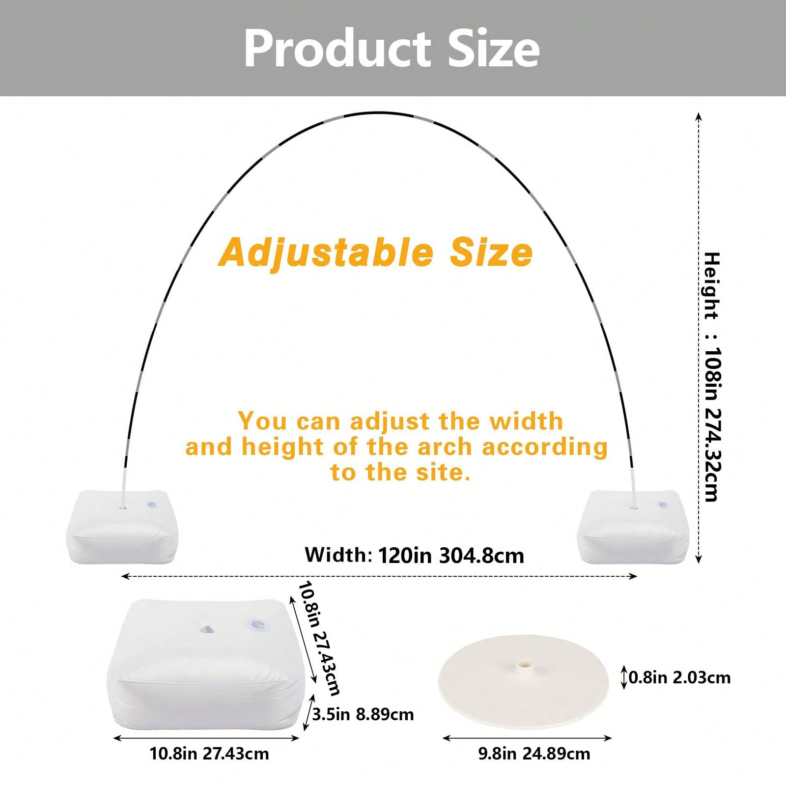 1 Set di Supporti per Arco di  - Balloon Arch Kit recensione e prezzo