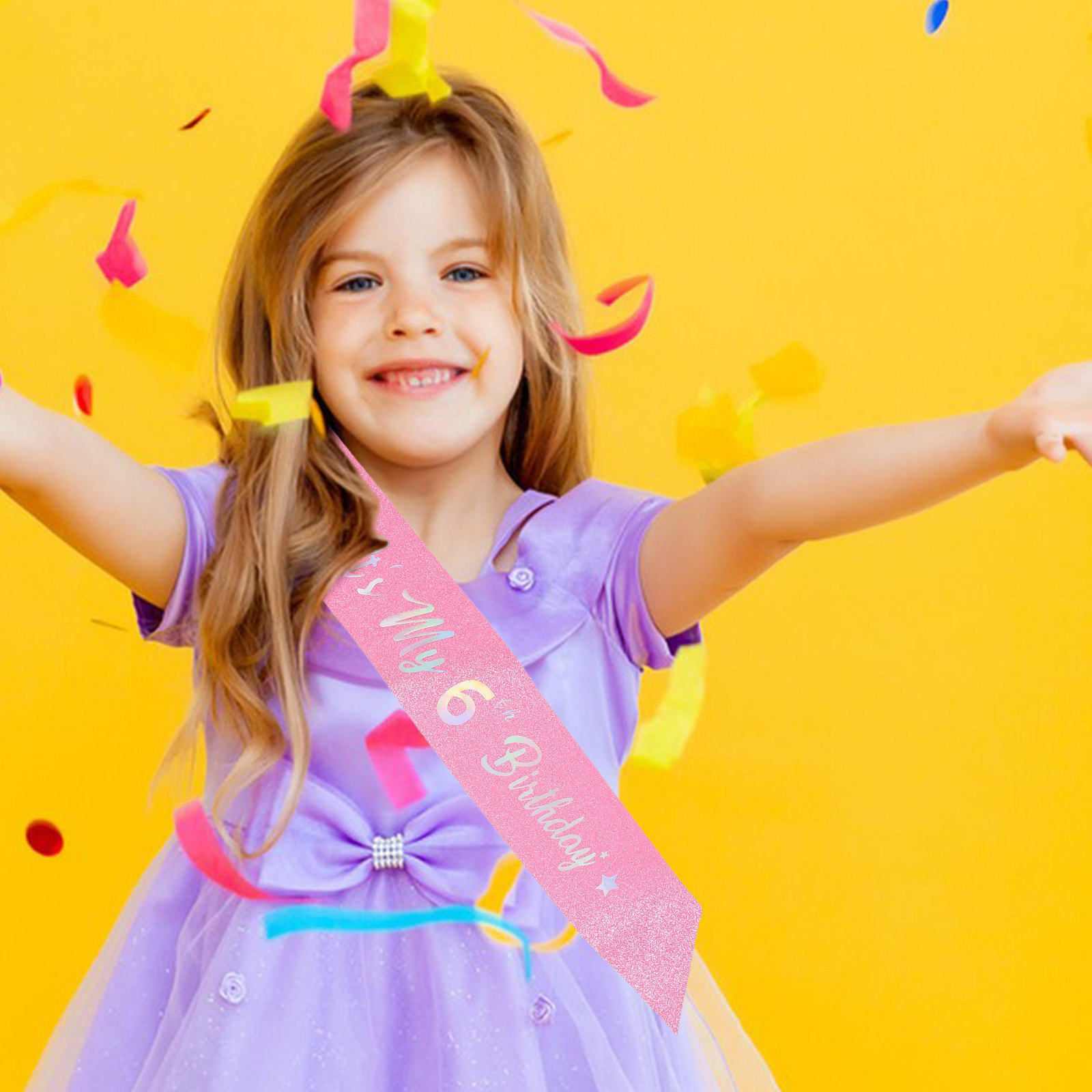 Set da 5 Pezzi di Fascia per C - Birthday Sash Glitter recensione e prezzo