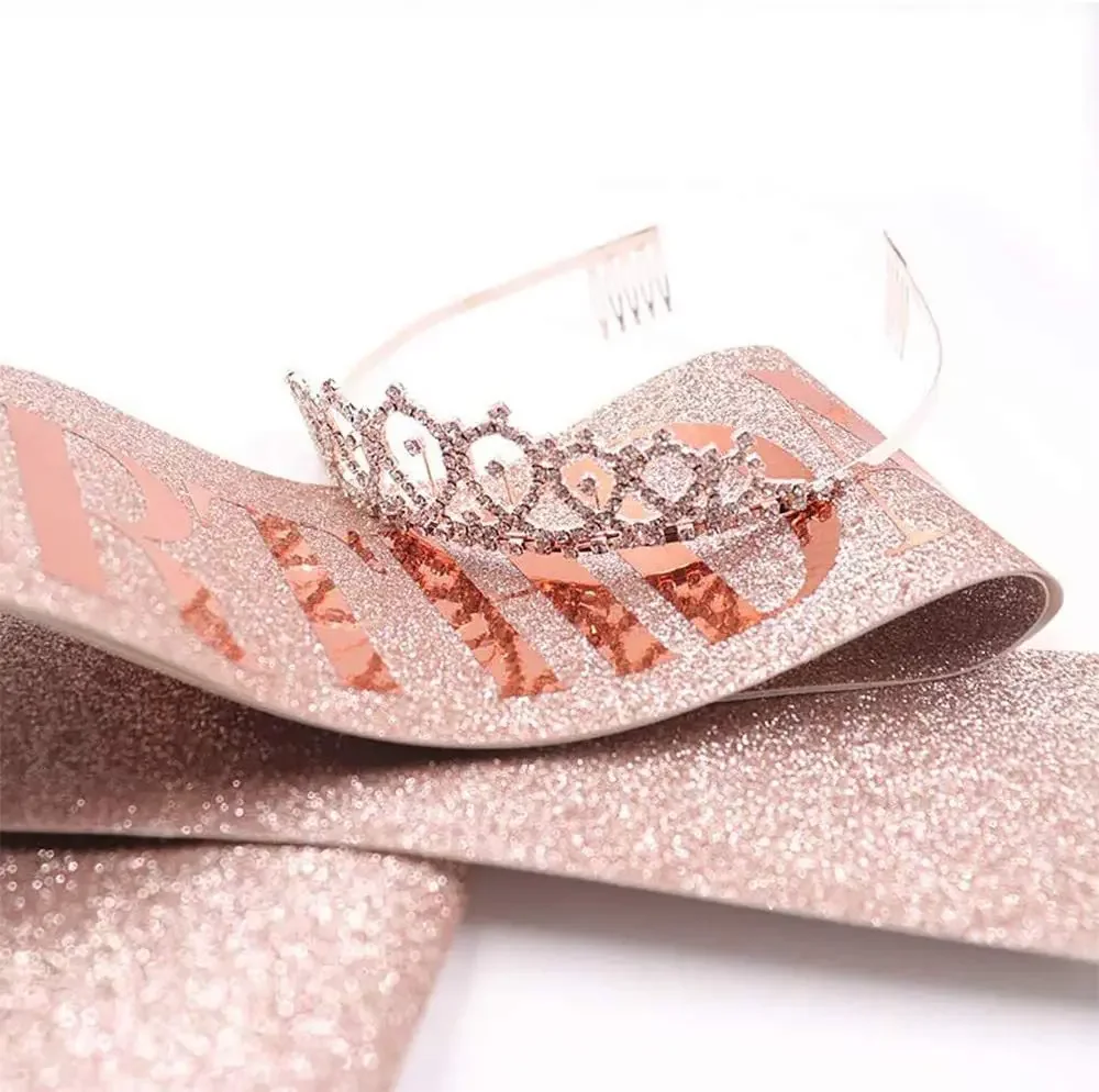 Compleanno regina corona ragaz - Birthday Sash Glitter recensione e prezzo