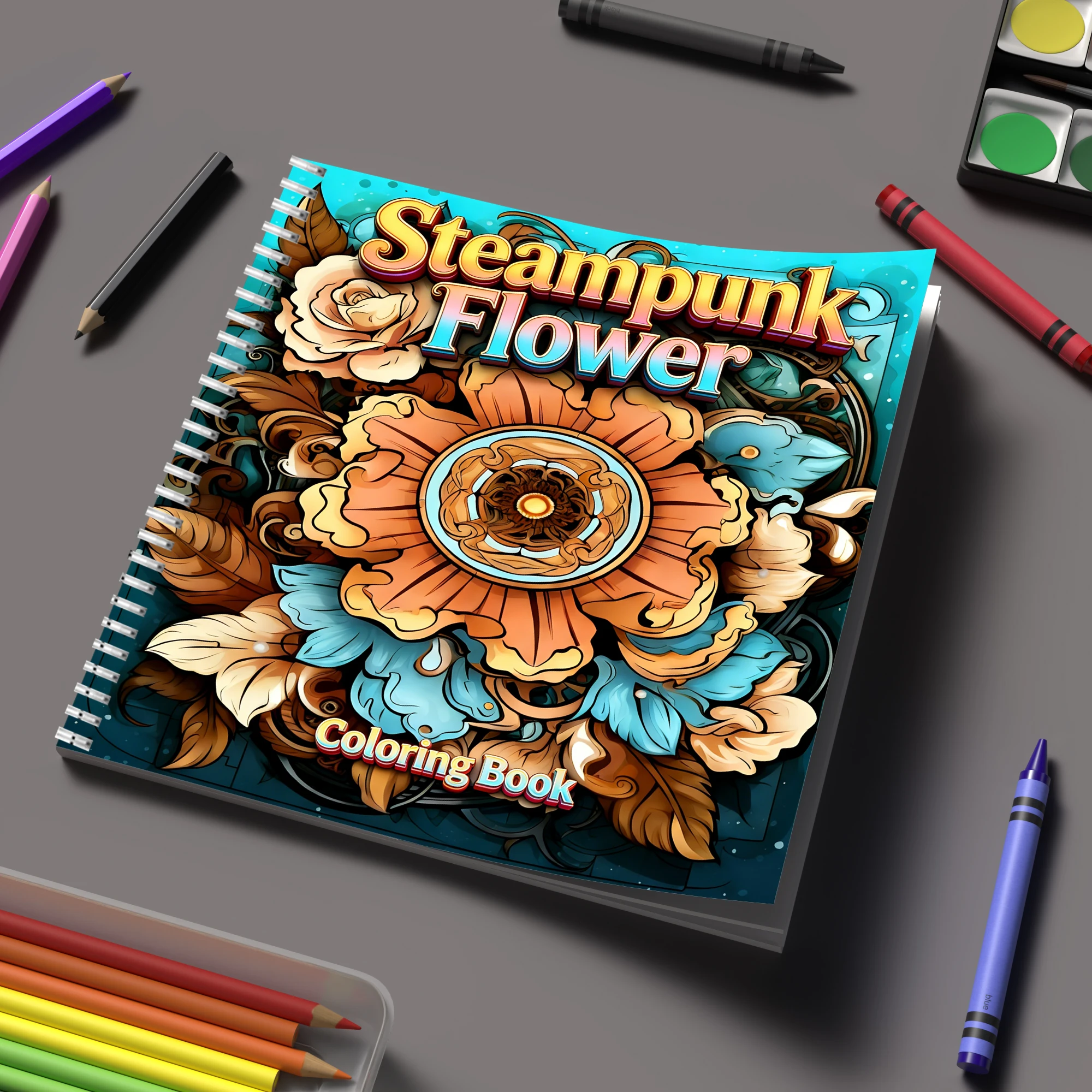 Libro da colorare Fiori Steamp - Supply Event recensione e prezzo
