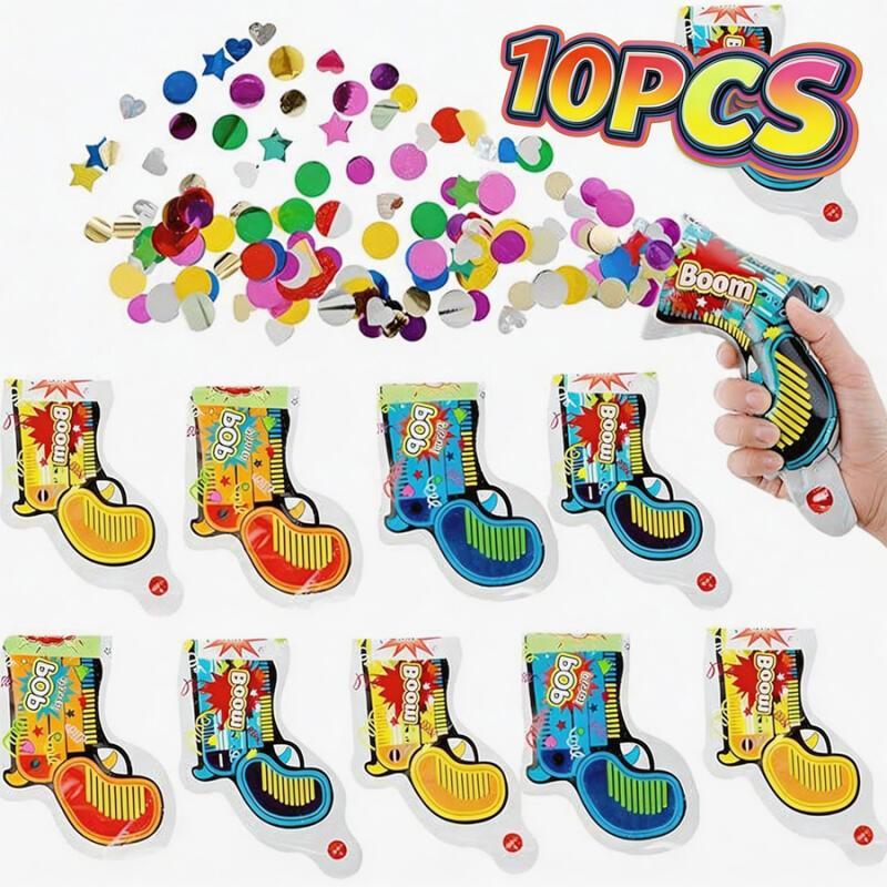10 Pezzi Sparacoriandoli Gonfi - Confetti Cannon Tube recensione e prezzo