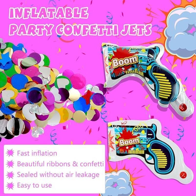 10 Pezzi Sparacoriandoli Gonfi - Confetti Cannon Tube recensione e prezzo