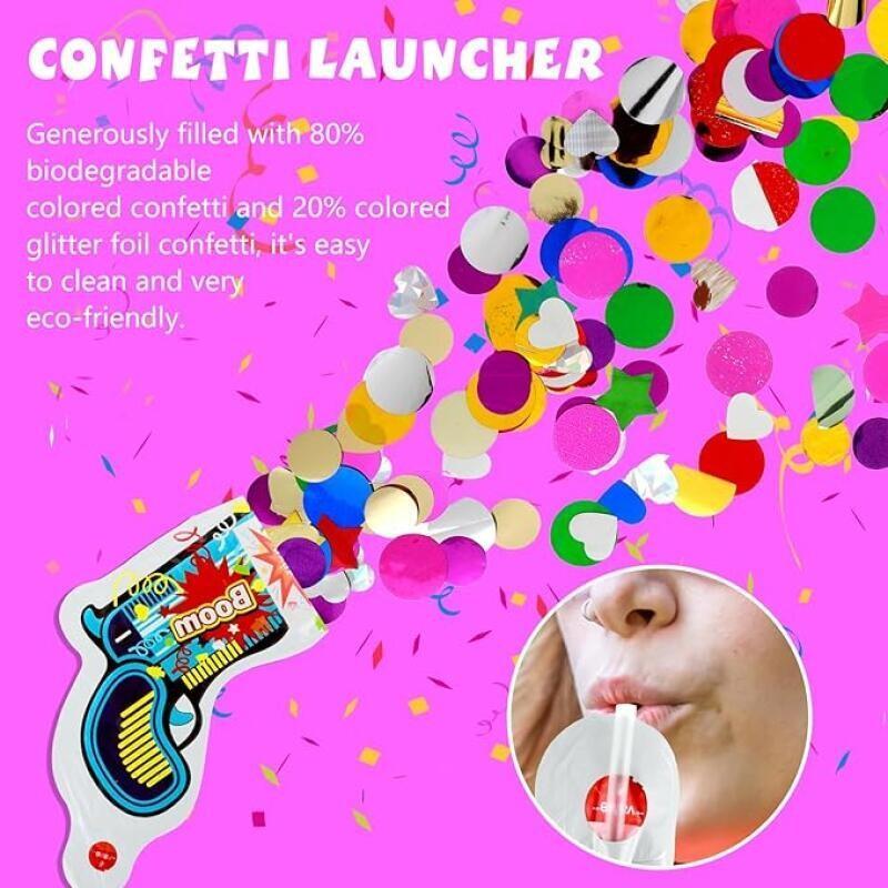 10 Pezzi Sparacoriandoli Gonfi - Confetti Cannon Tube recensione e prezzo