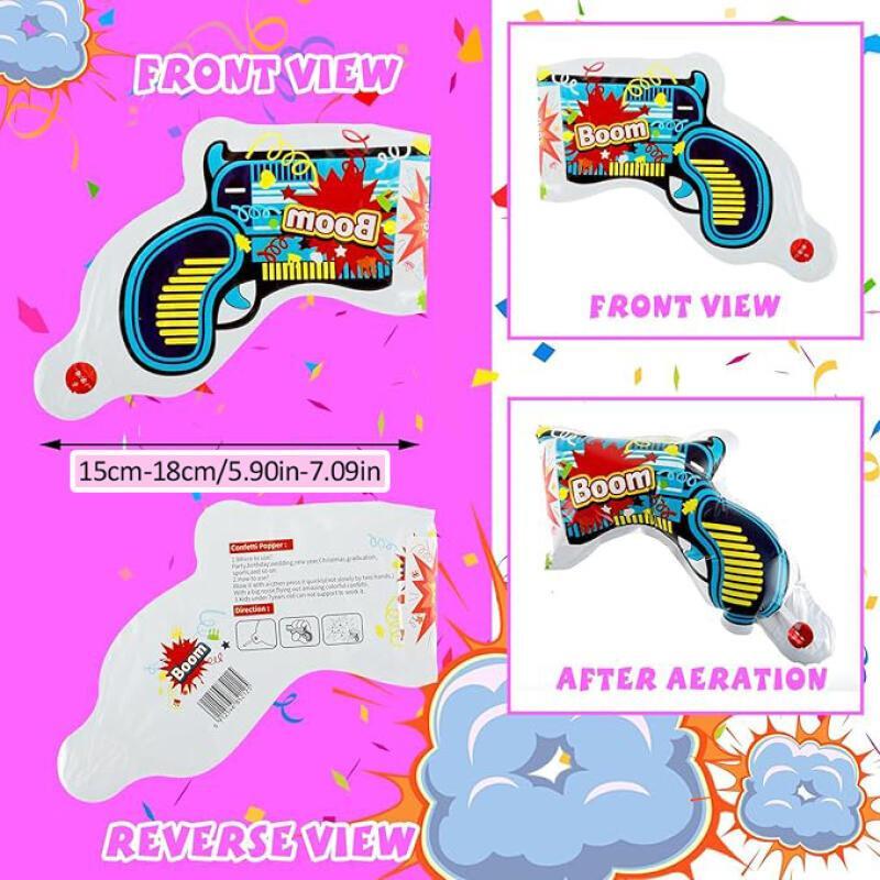 10 Pezzi Sparacoriandoli Gonfi - Confetti Cannon Tube recensione e prezzo